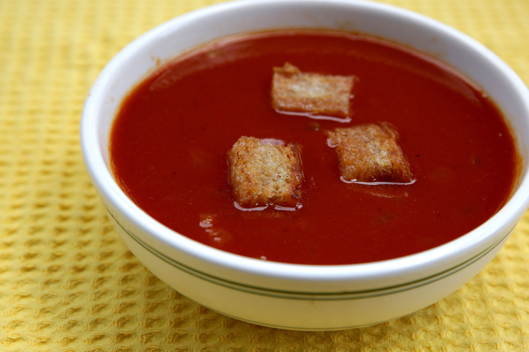Lightly Spiced Tomato Soup.